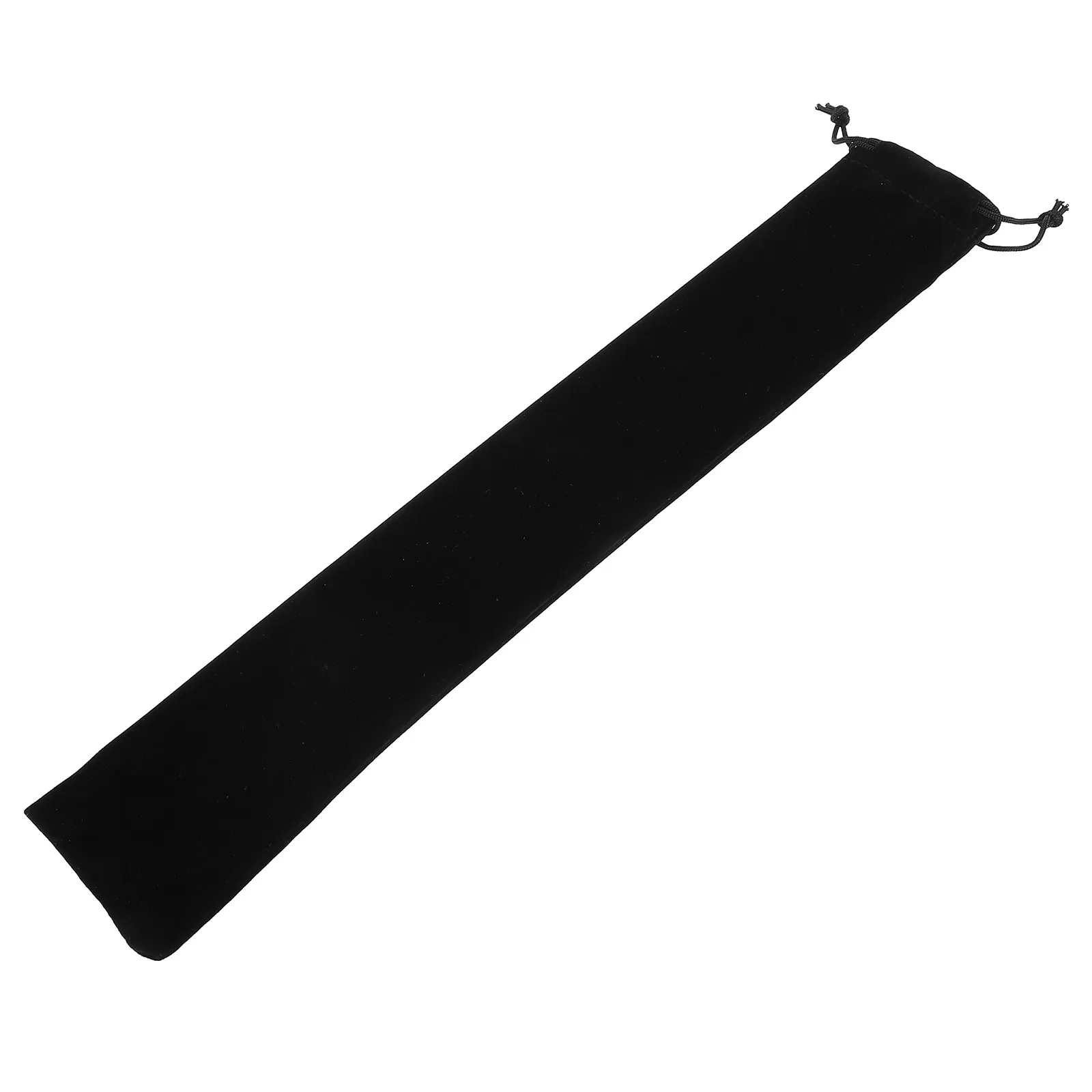 

10 Inch Small Flute Pouch Vertical Recorder Bag Drawstring Closure Sturdy Fabric Protective Carry Case Elegant Design for on The