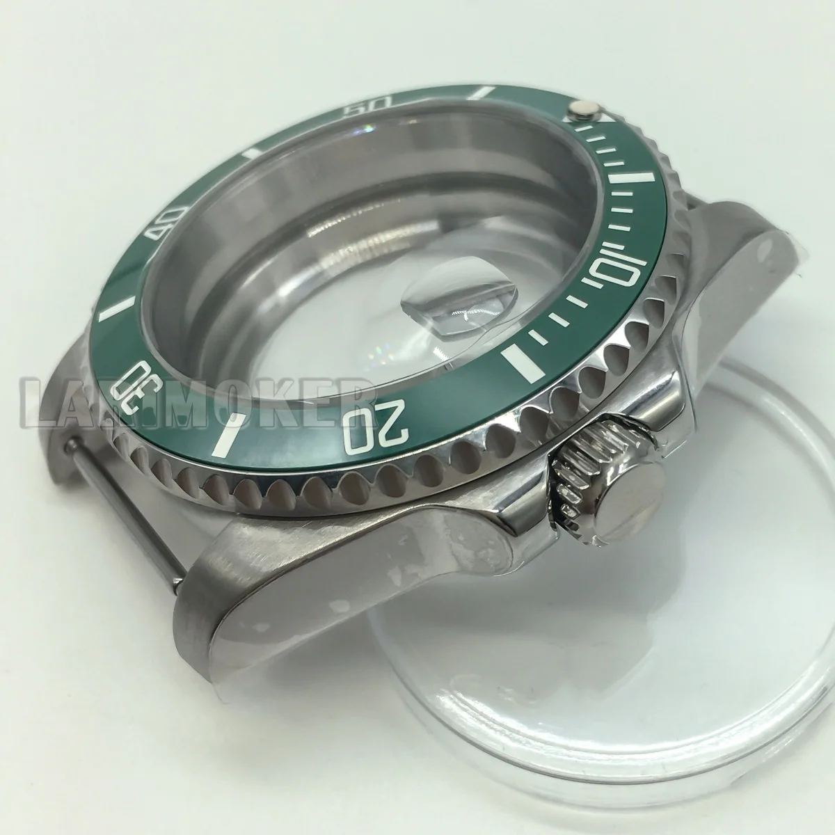 NH35 40mm 双方向回転ケース サファイアクリスタル NH34 NH35 ETA2824 PT5000 ミヨタムーブメント 防水ステンレススチールケース