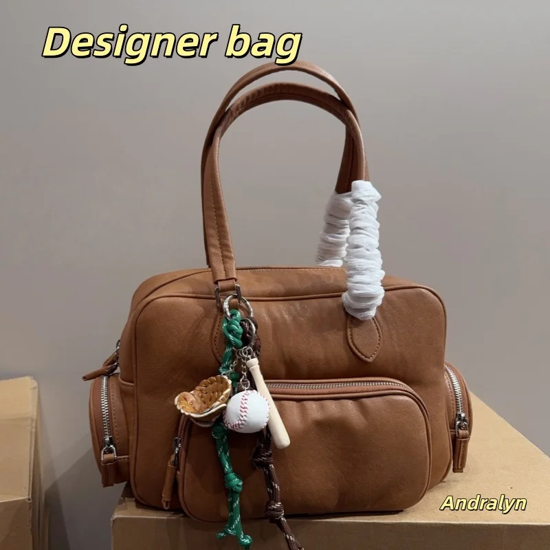 

High-Quality Genuine Leather Motorcycle Bag Women's Handbag Single shoulder bag Stylish Fashionable Durable Pouch for Ladies