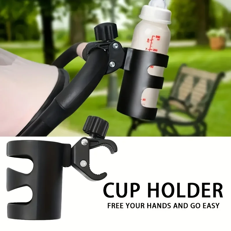 

1pcs Stroller Cup Holder Children Carriage Milk Bottle Rack Bicycle Electric Bike Children Water Cup Holder Outdoor Accessories