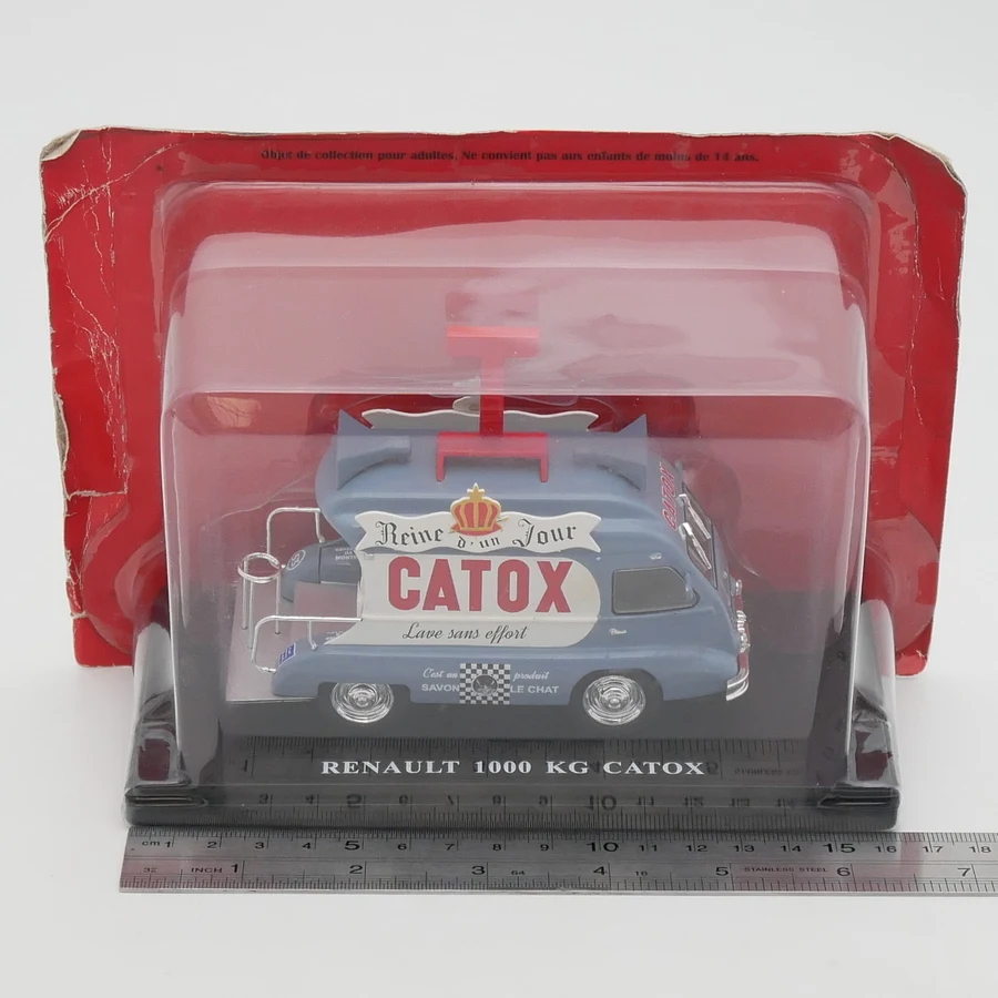 

Diecast Ixo 1:43 Scale Renault 1000 KG Catox Alloy Car Model Collectible Toy Gift Souvenir Display Ornament