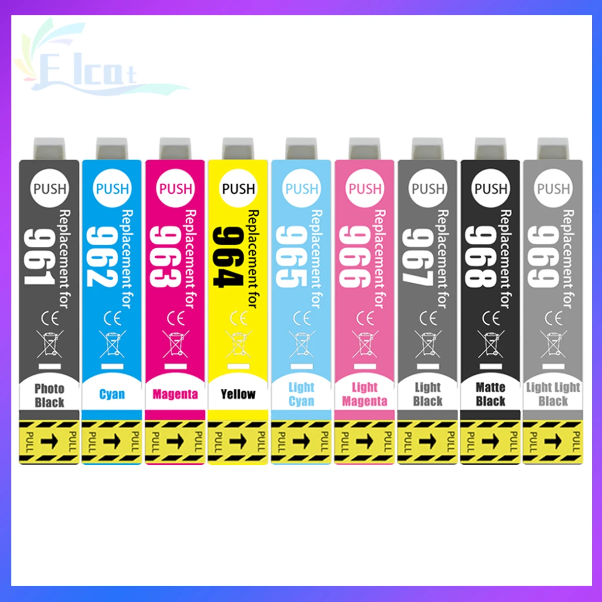 Compatible For Epson T0961 T0962 T0963 T0964 T0965 T0966 T0967 T0968 T0969 Ink Cartridge For Epson Stylus Photo R2880 printer