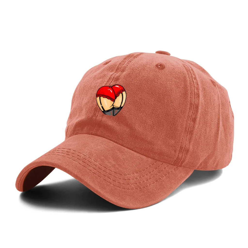 

Heart Butt Tattoo Fashion Baseball Cap Outdoor Caps Sunscreen Hat Hip Hop Tide Snapback Hats Adjustable Cowboy