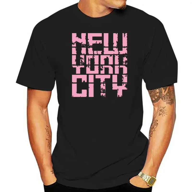 New York City Printing T-shirts Woman Summer Short Sleeve Tee Vintage Cotton T Shirts Oversized Harajuku Graphic Woman T-shirt