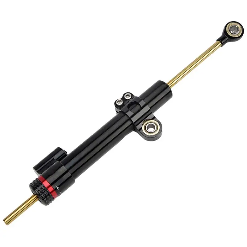 Steering Damper Motorcycle Adjustable Aluminum Motorcycle Parts Steering Stabilizer Front Motorcycle Safety Control Motorcycle