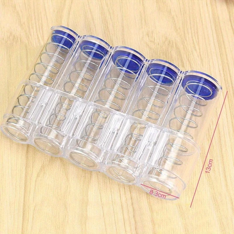 Car Storage Coins Purse Savings Box for Euro Coin Bank Coin Holder Case Plastic Wallet Holders Safe Money Boxes Cash Organizer