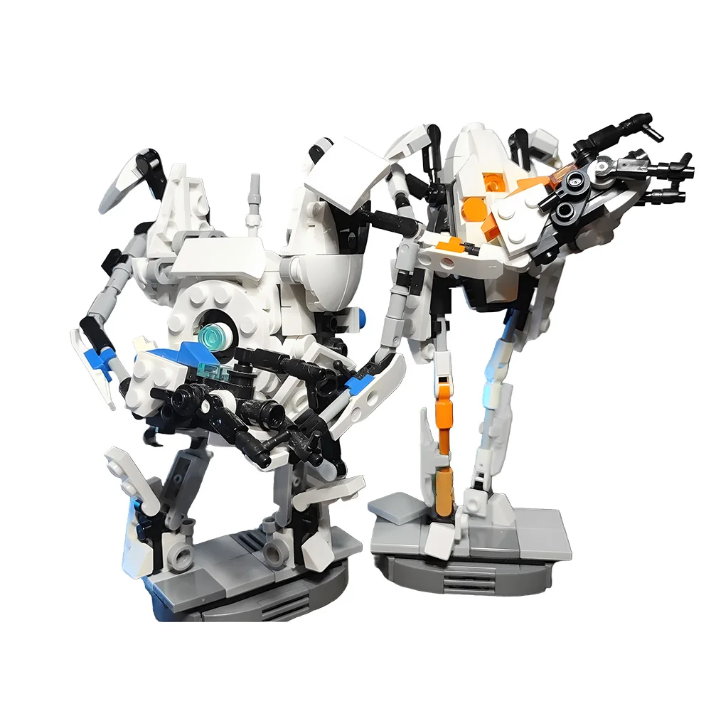 

MOC Popular Games Portal 2 Robot Building Blocks Model High-Tech ATLAS And P-Body Robot Bricks Assembly Toys Kids Birthday Gifts