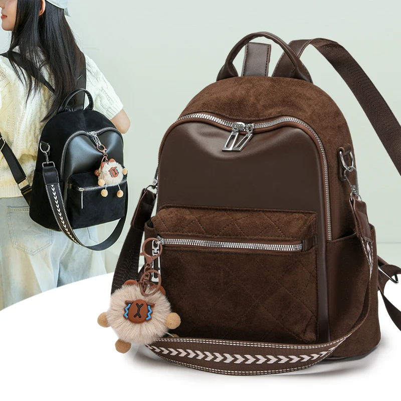 Women Backpack - Vintage Inspired Luxury PU Leather Handbag, Elegant & Roomy Design for Daily Commute, Casual Outings or Travel