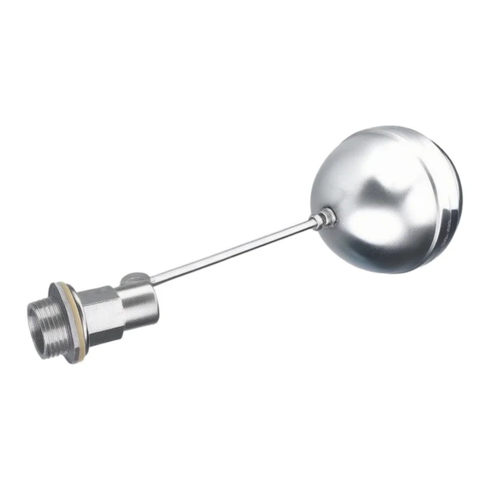 Stainless Steel 3/4 NPT Float Valve Automatic Water Level Controller For Livestock Tank Trough Reservoir Plumbing Fixture