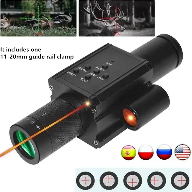 Digital Night-Vision Telescopic Sight Day Night Use Cross adjustable with memory Infrared Video Camera Monocular Scope