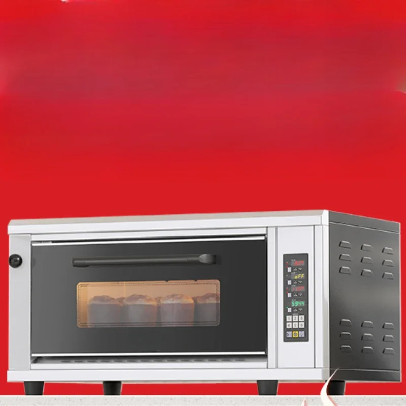 Oven Commercial Layer One Plate Cake Bread Pizza  Capacity Large Steam Oven