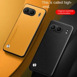 For OnePlus Nord 4 Case Soft Vegan Leather Grain Protective Back Cover Case For One Plus Nord 4 1+nord4 Full Cover Phone Shell