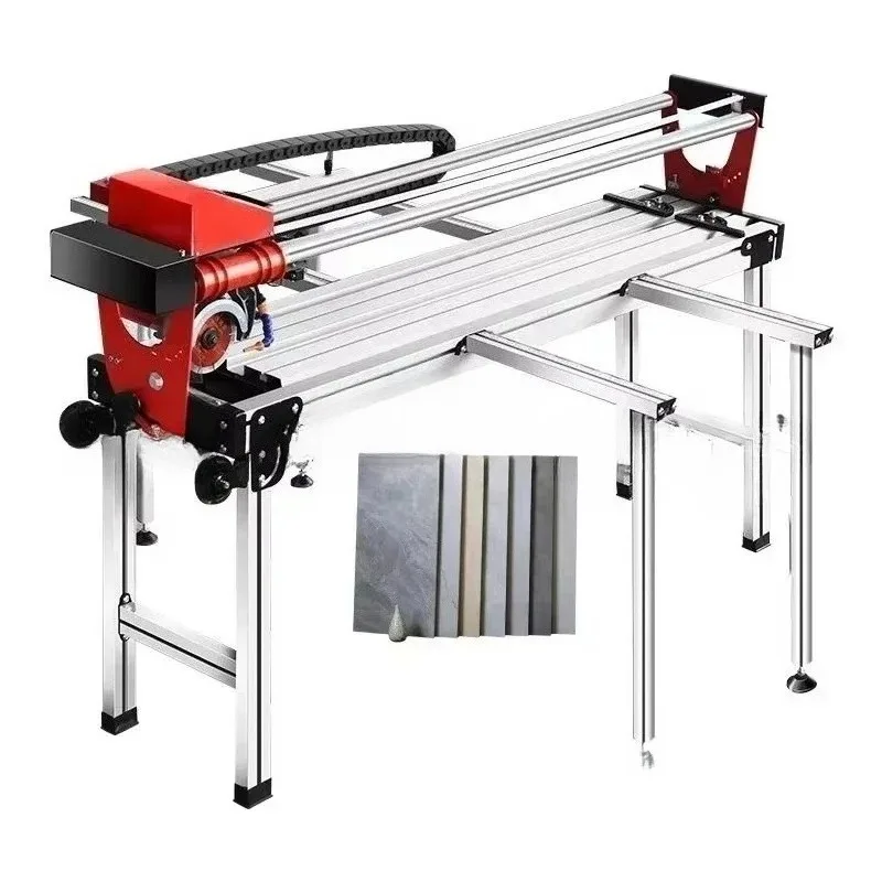 Fullyautomatic desktop tile cutting machine edge grinding rock slab stone floor tile multi-function 45 degree chamfering machine