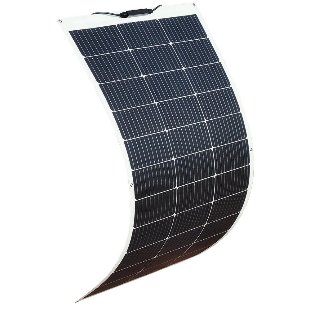 

XINPUGUANG 18V 150W 300W Solar Panel Flexible Monocrystalline Solar Cell 12V 24V Battery Charger for boat RV car power supply