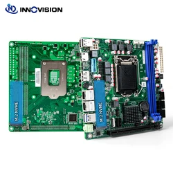 New Original NAS motherboard 6SATA3.0 8th 9th i3 i5 i7 1151 mini ITX industrial board with 2Nvme slots