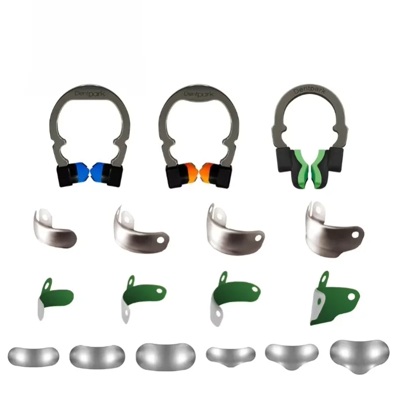 Lab Sectional Matrix System Clamp Rings Bands Matrices for Composite Restoration LabTool