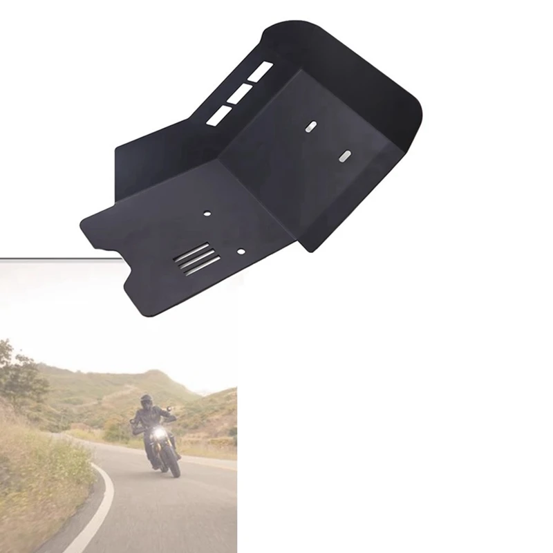 Motorcycle Skid Plate Engine Case Protection Chassis Protector Cover For Scrambler 400 X 400X Speed 400 2024--A92D