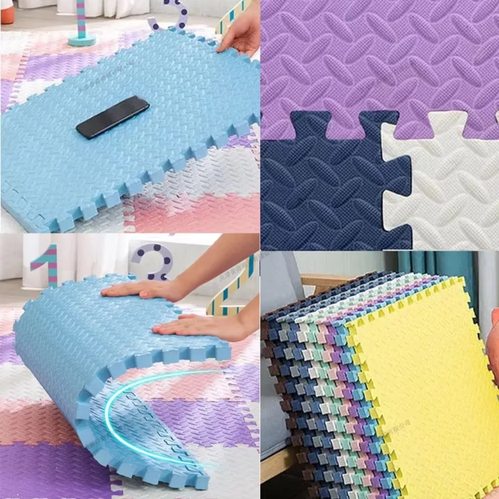 8 قطعة 60x60 سنتيمتر الطفل تلعب حصيرة سمك 2.5 سنتيمتر رغوة المتشابكة الطابق حامي حصيرة للأطفال الحضانة لينة لغز الحصير للأطفال #5