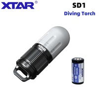 XTAR SD1 4-Colour LED Dive Beacon Signal Light Rechargeable Diving Flashlight Outdoor Camping Super Bright Lantern Torch