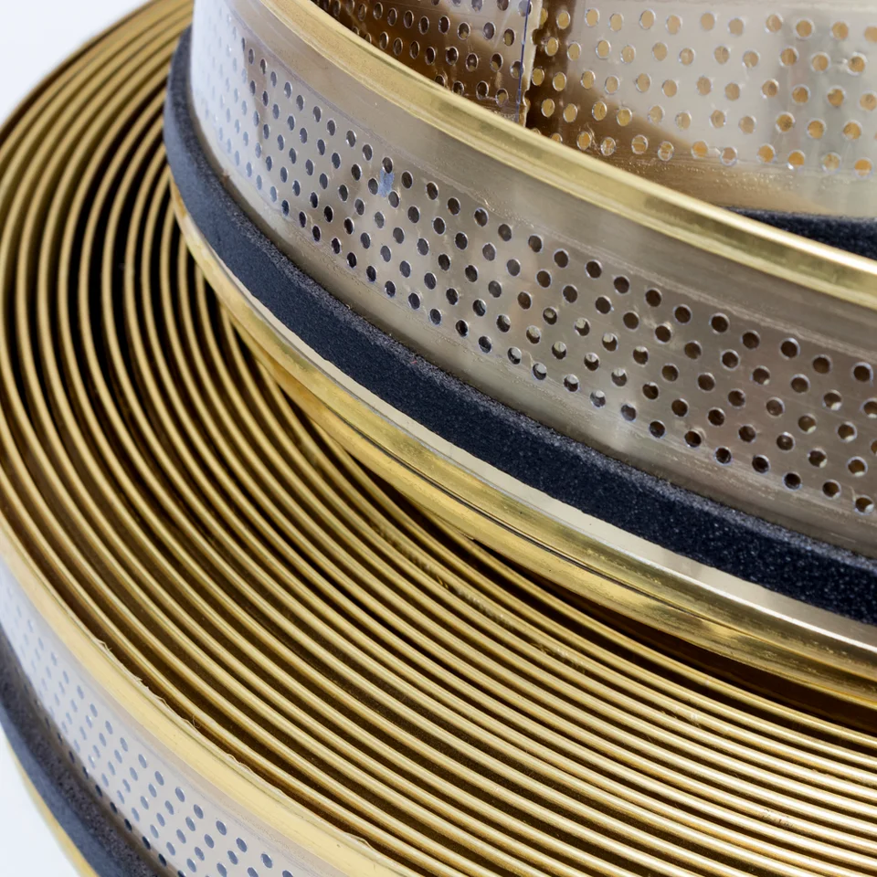 

7/9cm Width Mirror Silver/Gold Side Light Aluminum Channel Letter Strip Channelume Material Letter Edge Perforated