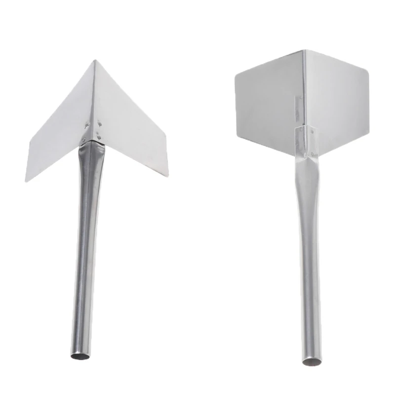 1 Pc Aço Inoxidável Jardim Metal Cabo 90 Graus Drywall Canto Ao Ar Livre Espátula