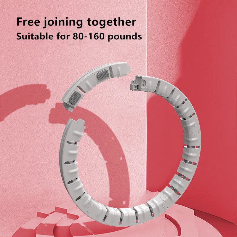 Weight Loss Hula Ring Fitness Hula Ring Hoops 24 Removable Hula Hoops for home