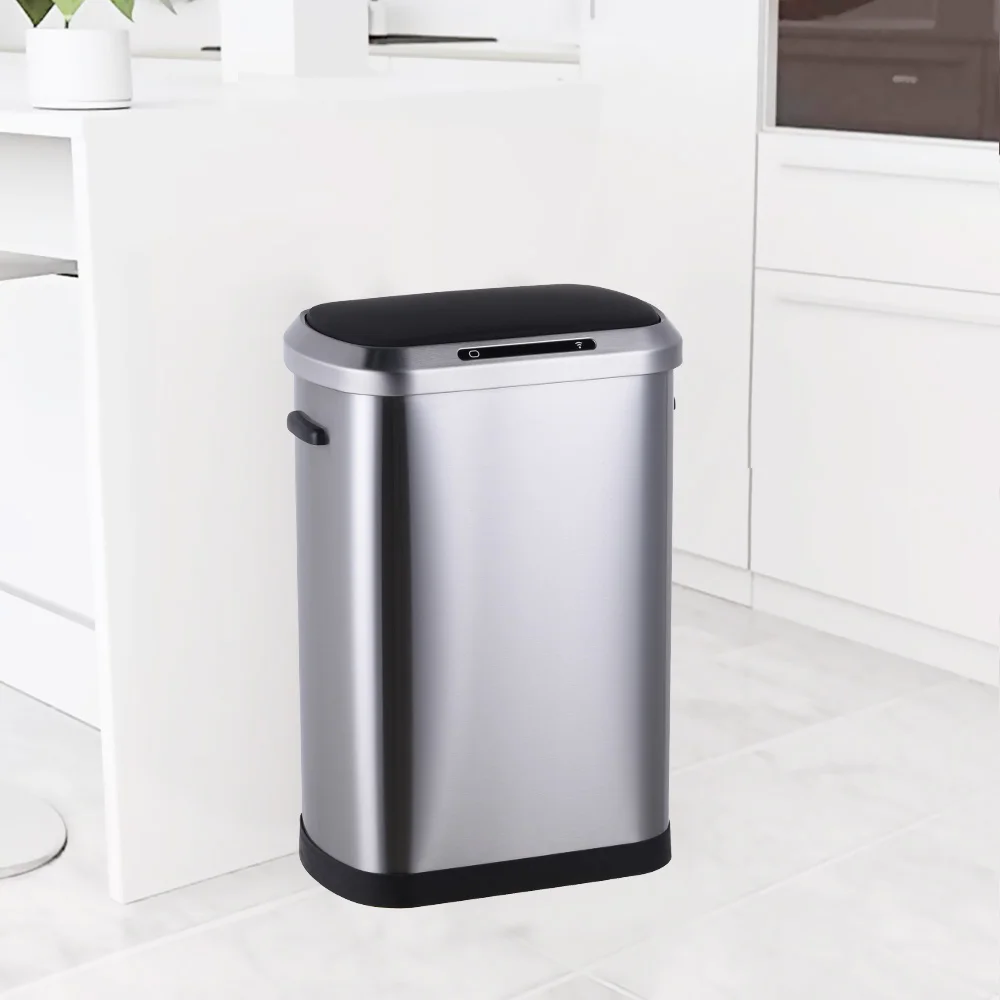 High Tech Motion Sensor Can Smart Trash Bin With Lid