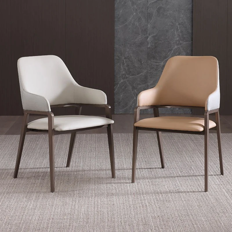 لكراسي تناول الطعام ذات الطراز الجديد للمكياج، كراسي طعام مريحة وحديثة ومريحة للمقهى، أثاث منزلي Cadeiras #4