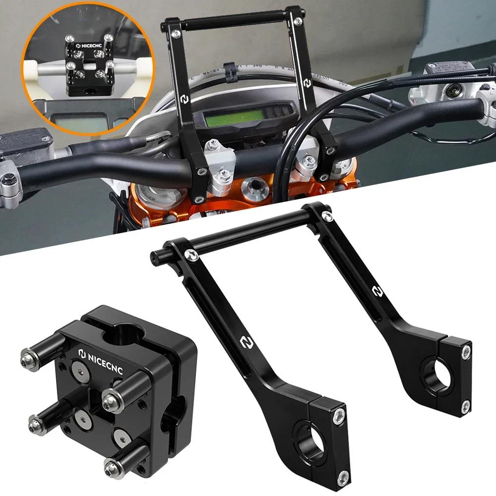 

For KTM 690 SMC R 690 Enduro R GPS Navigator Brackets F2R Laba7 Roadbook Mount Arms Kit for Husqvarna 701 GasGas 700 Beta Sherco