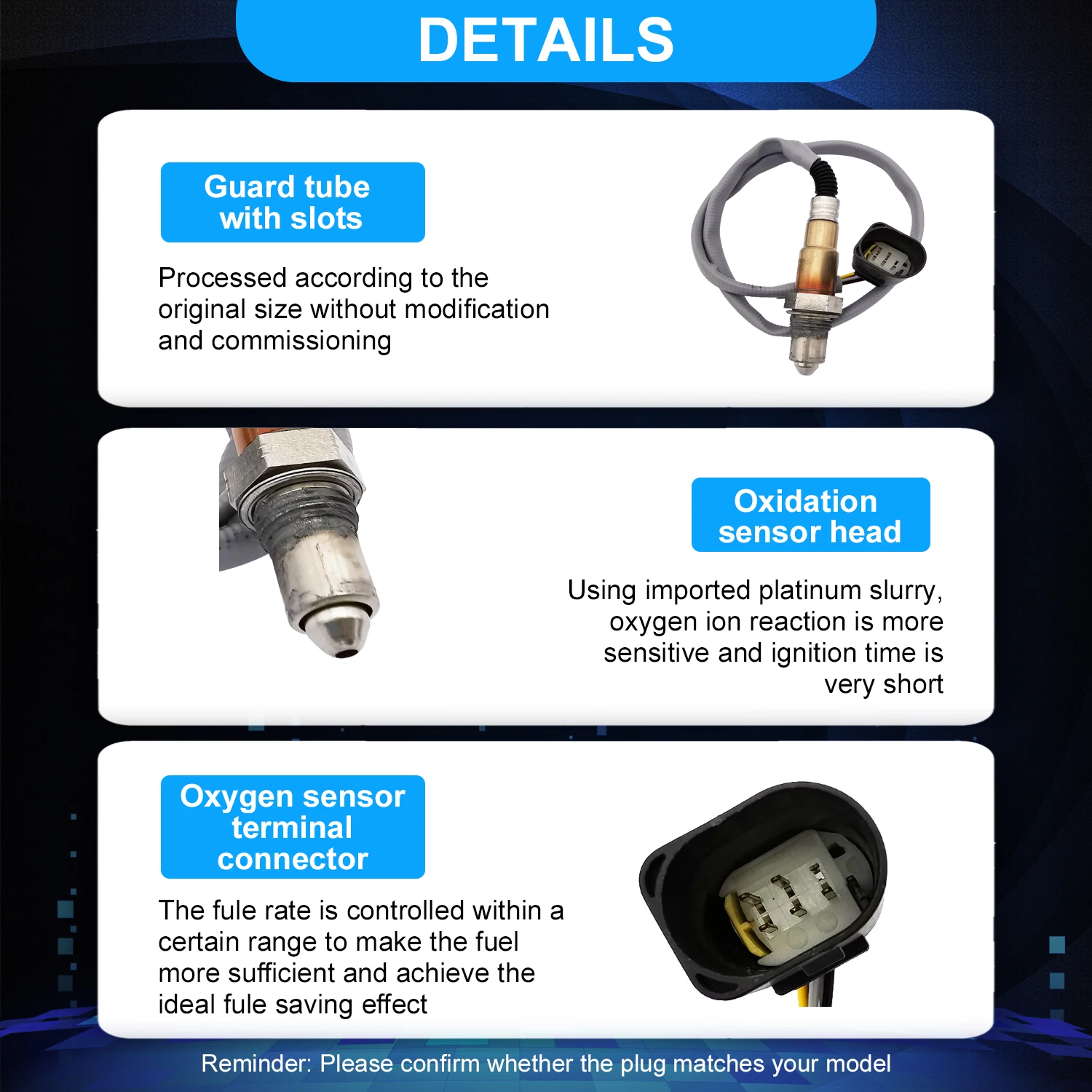 Lambda Probe Oxygen Sensor 0281004203 For Mercedes-Benz W204 W212 W213 W447 W461 W639 S204 S212 S213 A207 A238 0065424918