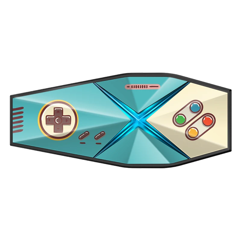 ملصقات شارات مصنوعة خصيصًا لسماعات الرأس البلوتوث المعدلة ASMAX F1 ملحقات غلاف حماية مزخرفة متينة