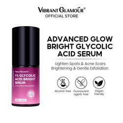 VIBRANT GLAMOUR Glycolic Acid Serum 1% High Concentration Brightening & Dark Spot Hydrating Repair Serum 30ml