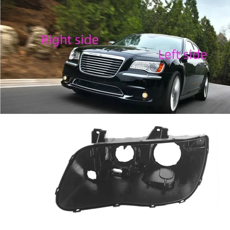 

For Chrysler 300C 2012 2013 2014 2015 2016 2017 Headlight Base Replacement Headlamp House Headlight Black Back Rear Shell