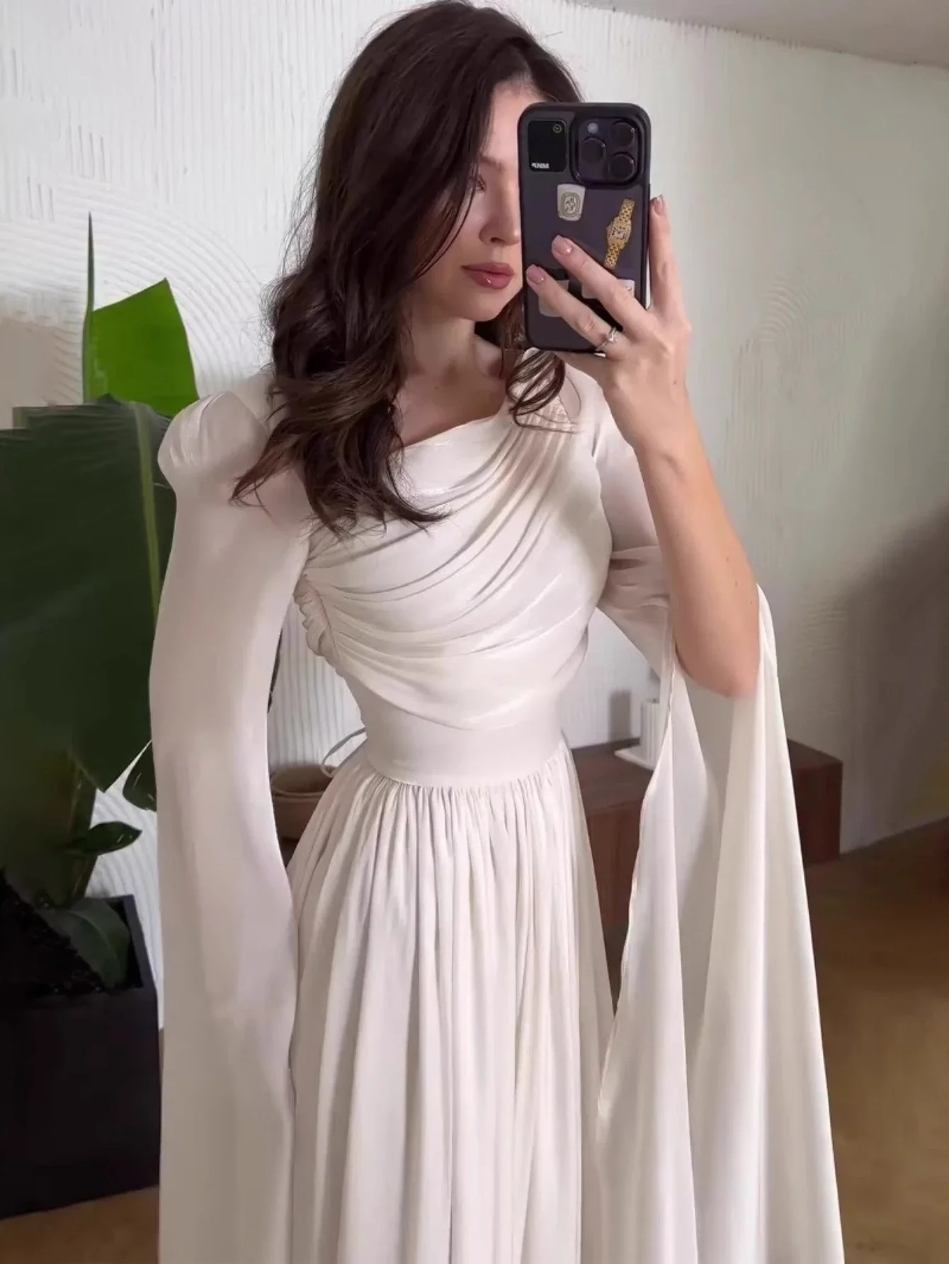 Eid Frauen Kleid Muslimischen Abaya Party Jalabiya Ramadan Langarm Seidige Vestidos Largos Kaftan Arabischen Lange Robe Marokko Herbst 2026