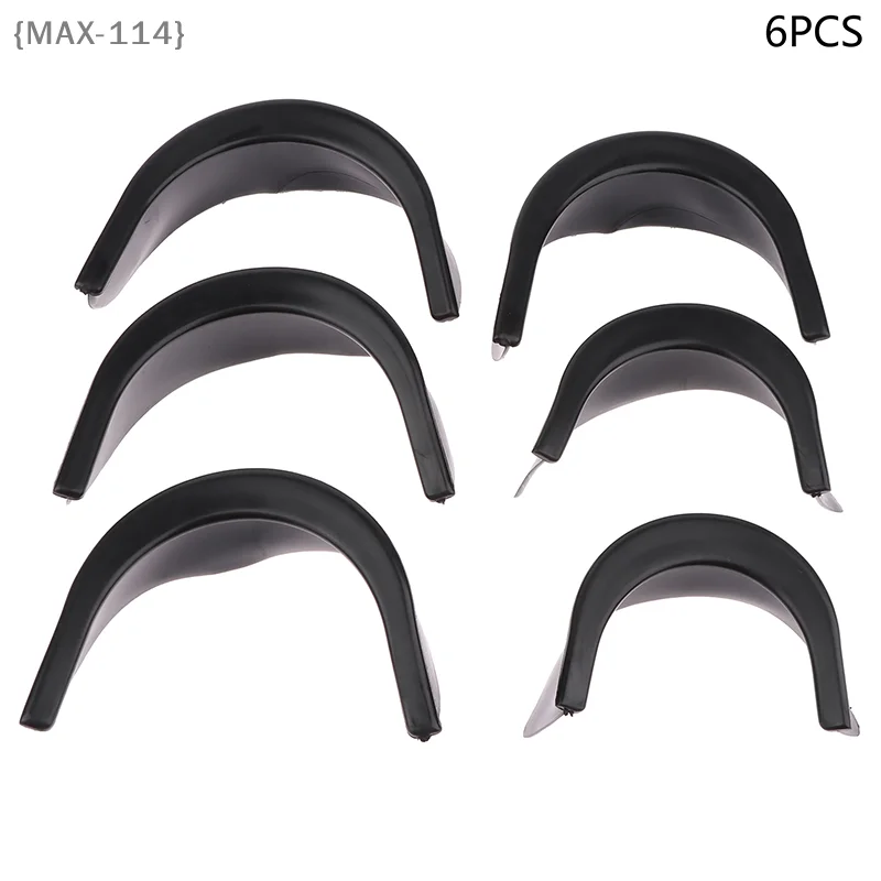Universal Pool Table Pocket Liner Set - 6PCS | All-in-One Replacement Rubber Liners Fit for Valley and Most Billiard Tables