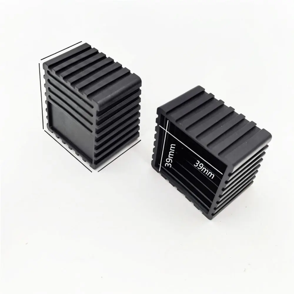 Durable Rubber Leg Cover For Dumbbell Rack Treadmill Base Anti Skid Shock Absorber Pad Home Gym Equipment Part