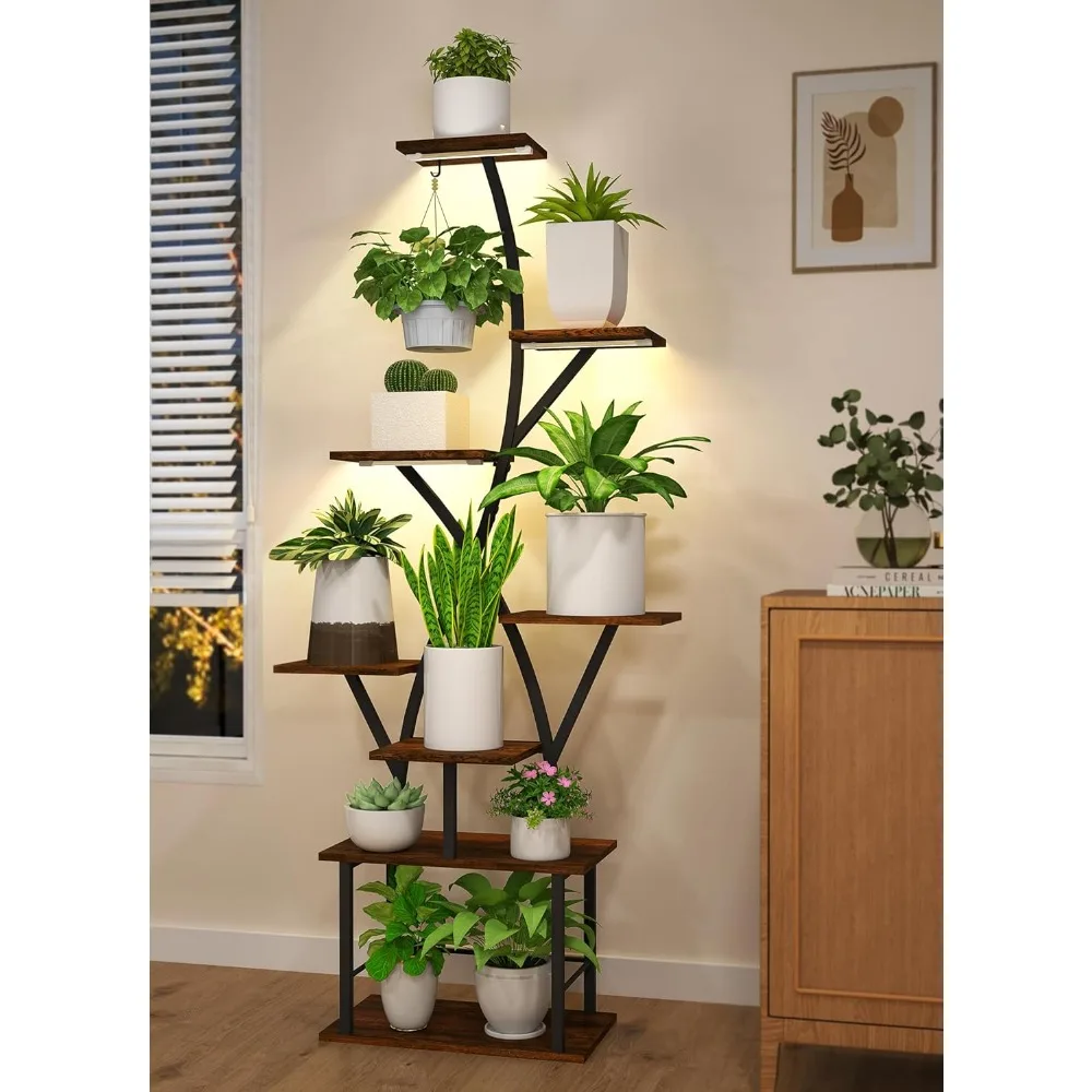 8 Tiered Plant Shelf Indoor 64