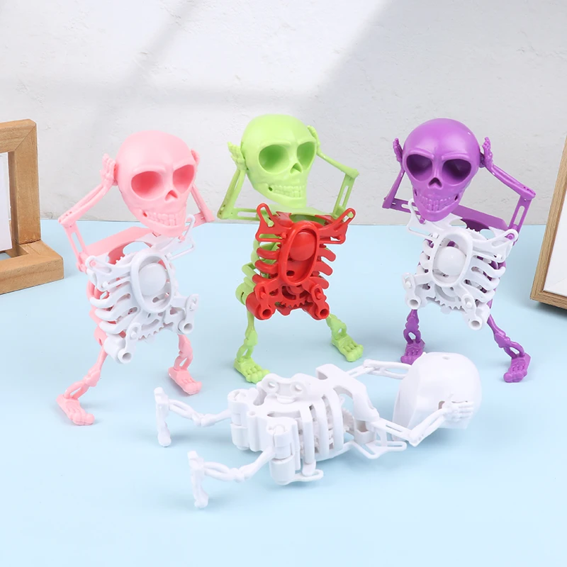 3D Printing Dancing Pink Skeleton Interesting Dancing Skeleton Spooky Dancing Comes With Music Home Decorations Children's Gifts