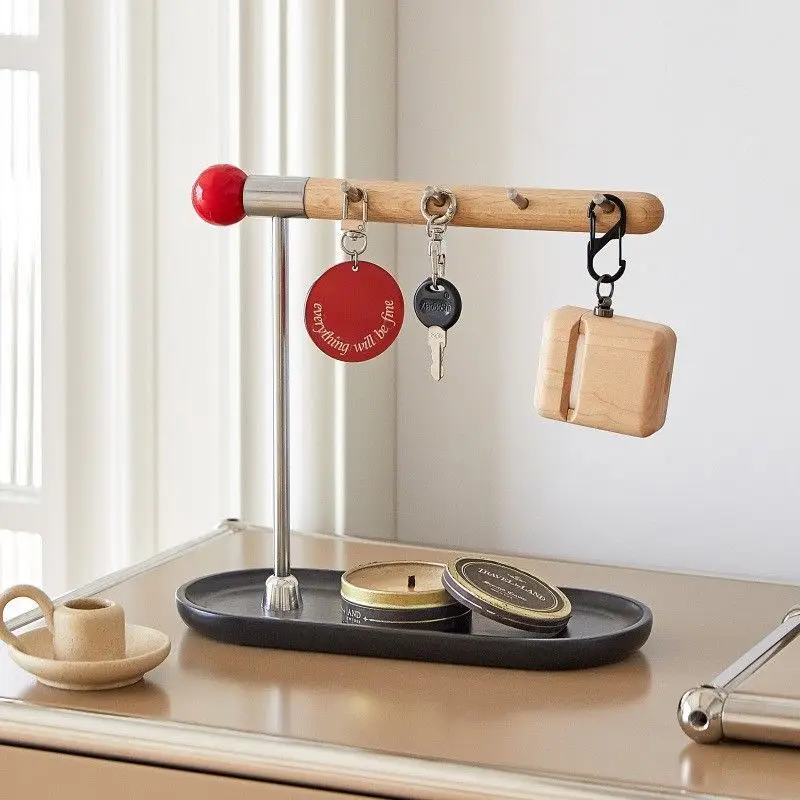 

Original Key Hub - Artistic Entryway Organizer with Wall Hooks