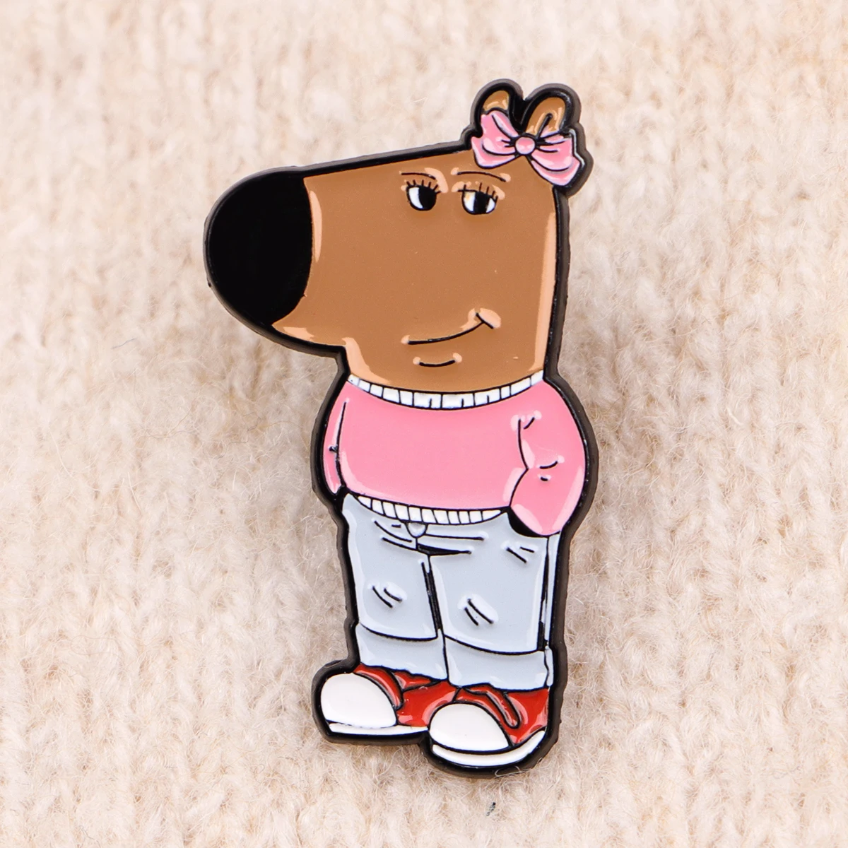 لطيف القرش دبابيس للنساء كول غي المينا دبوس الدماغ يقتبس شارة معدنية مجوهرات الملابس على ظهره اكسسوارات الأصدقاء هدية #3