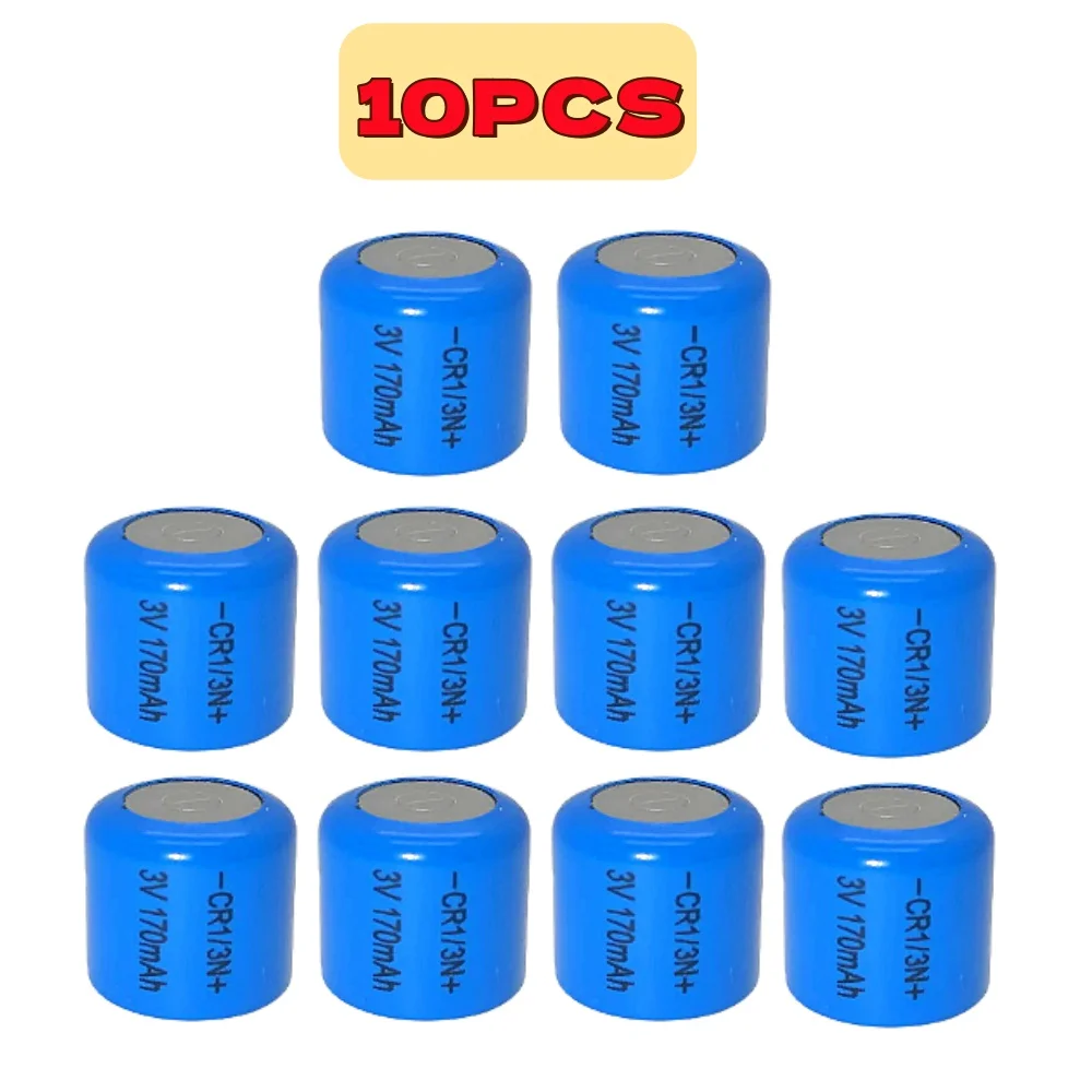 1-10 قطعة 3 فولت CR1/3N 170 مللي أمبير خلايا بطارية ليثيوم 3 فولت CR-1/3N CR13N M6 M7 DL-1/3N CR1/3N عالية التفريغ بطارية تيار عالية #2