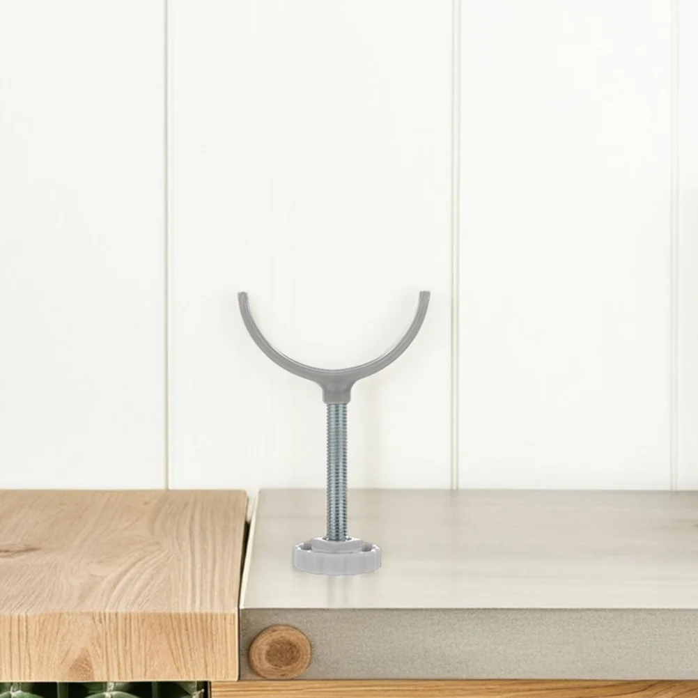 

2Pcs Metal Safety Guard Gate U Shape Bracket for Child Stair Protection Indoor Outdoor Use Wear Resistant Smooth Surface Secure