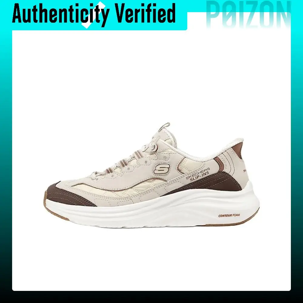 Skechers CONTOUR FOAM Abrasion-Resistant Low-top Casual Shoes Women's Natural 150412-NTBR