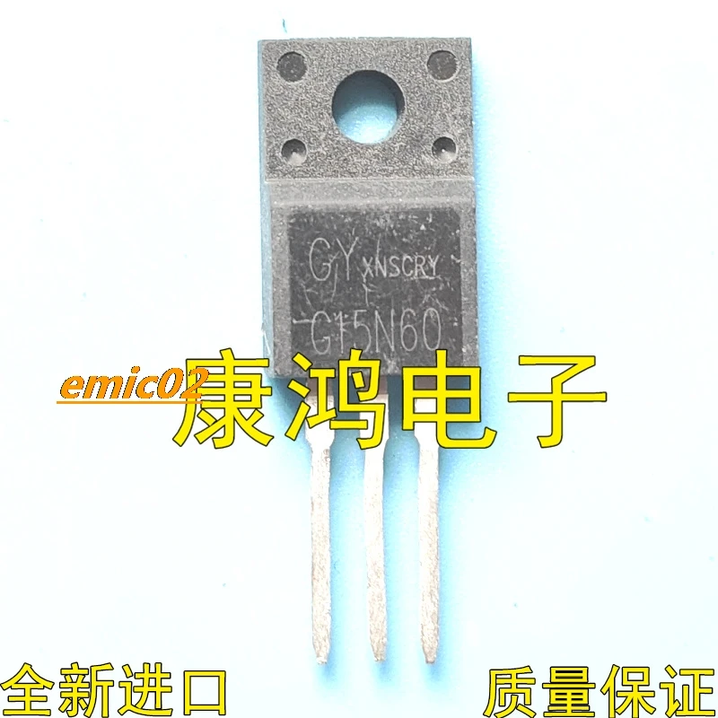 10pieces Original stock G15N60 TO-220F IGBT N 15A 600V