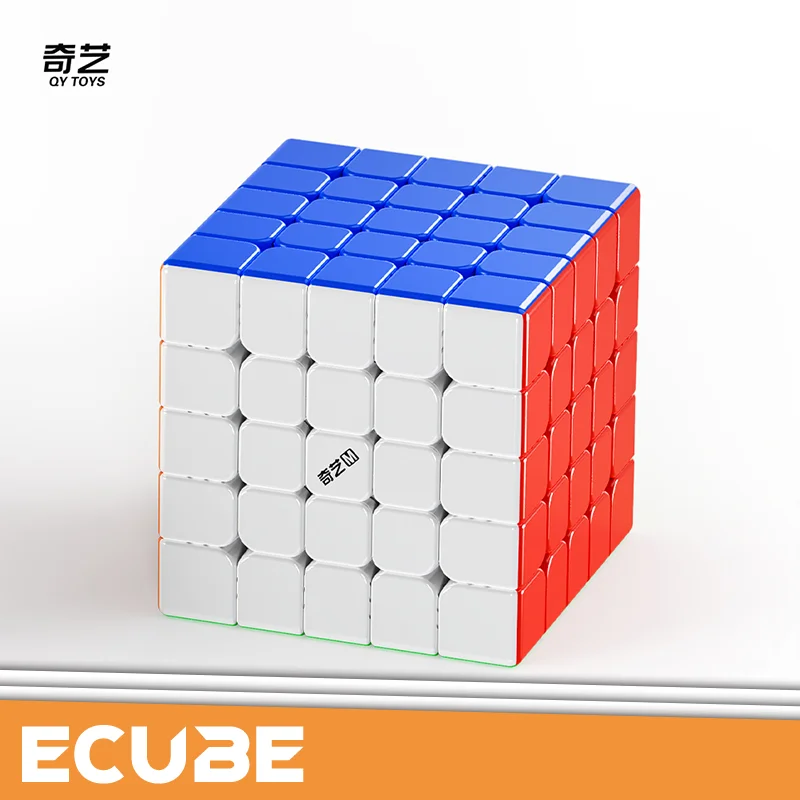 [ECube] QiYi M Pro 5x5 Cube Core Magnetic Mofangge 5x5x5 M Pro professional Speed Cube stickerless Magnet magic Educational Toys