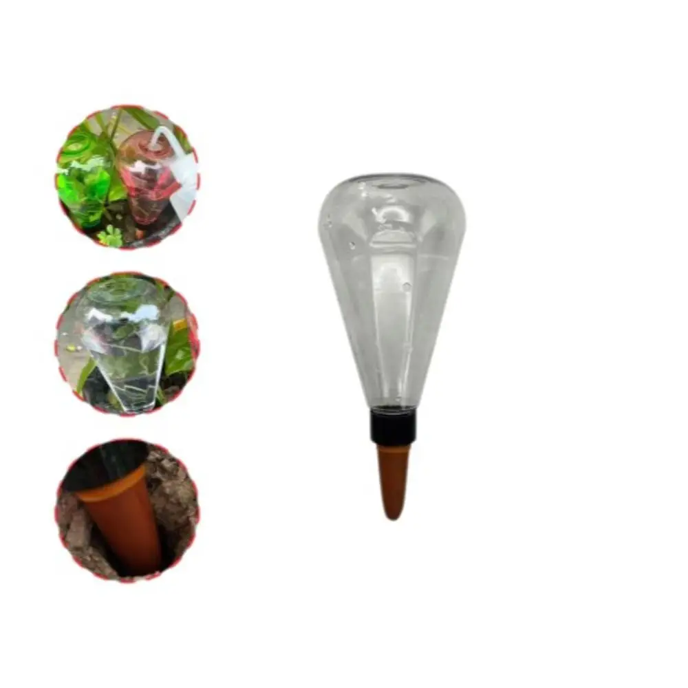 Slow Seepage Self Watering Plant Waterer Long Lasting Diamond Shape Automatic Drip Irrigation Plastic Body Large Opening