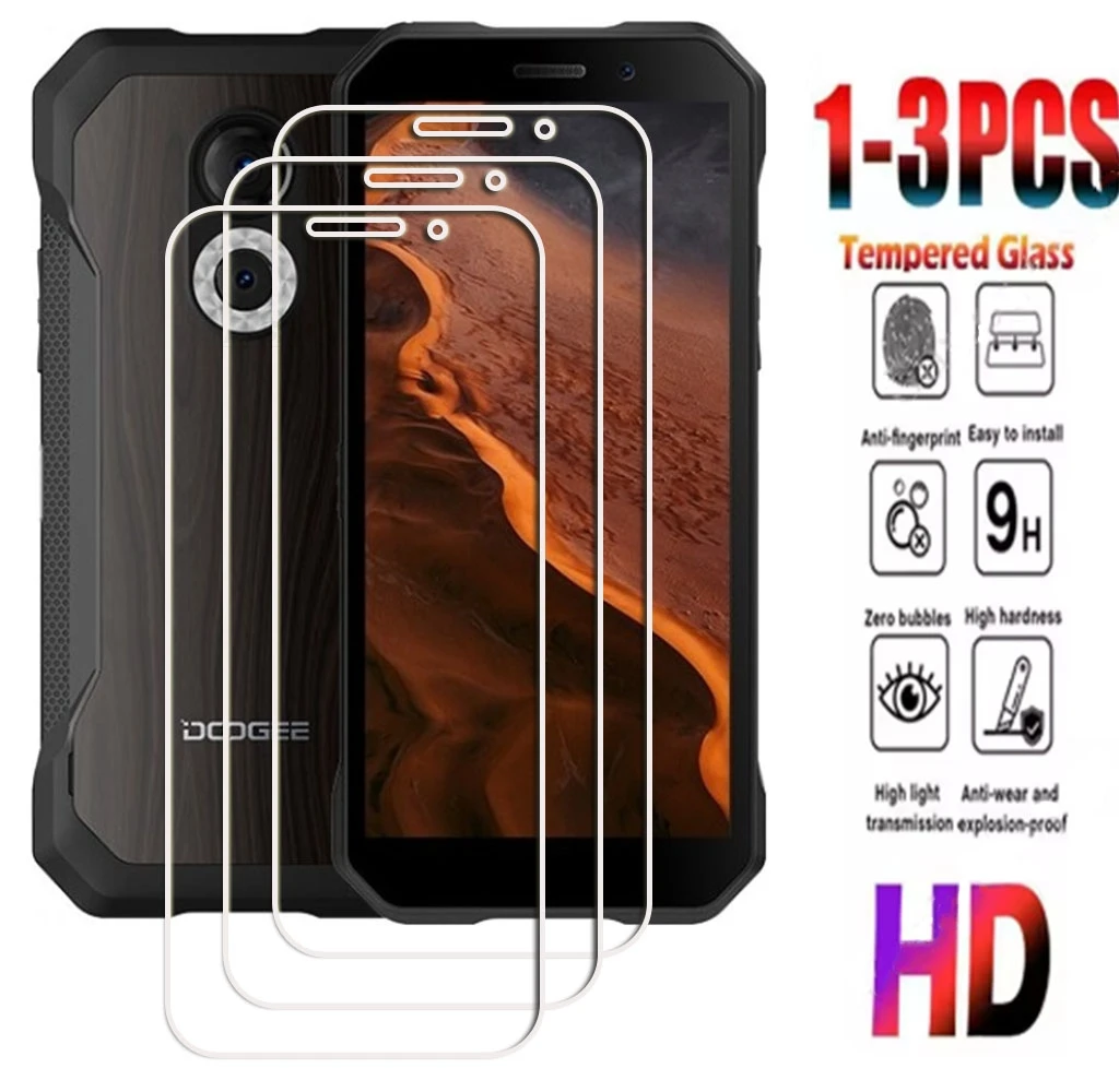 1-3PCS HD 9H Tempered Glass  For Doogee S61 Pro 6.0" DoogeeS61 S61Pro DoogeeS61Pro S51 Screen Protector Cover Film