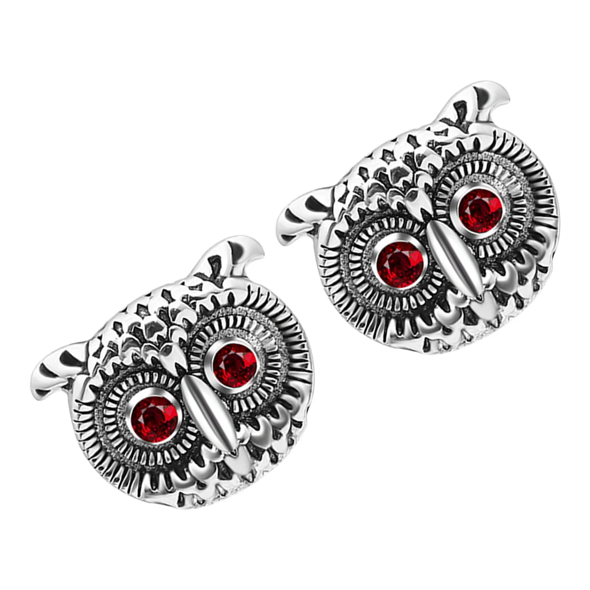 Owl Cufflinks Covers Buttons Accessories Business Shirts for Men Personality Man