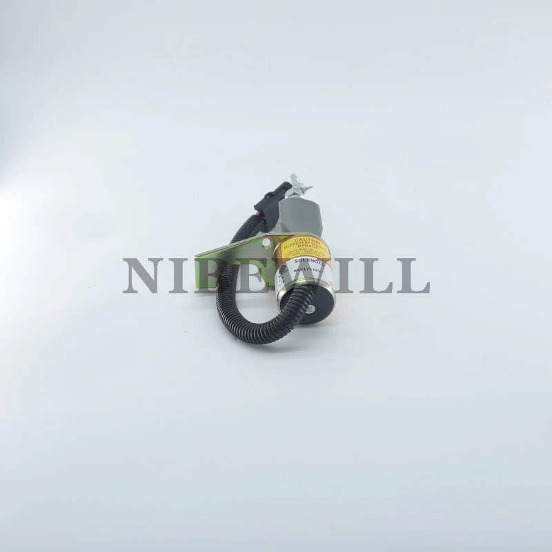 Engineering Machinery Parts for Deutz Engine Shutdown Solenoid Valve RSV1751ES 24V