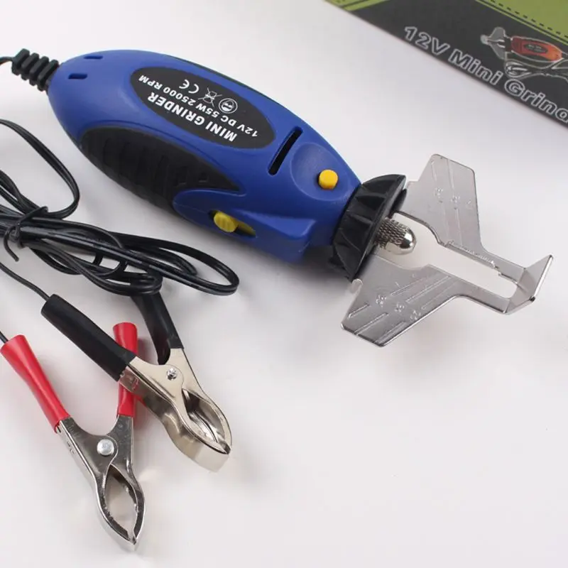 DC 12V Volt Alat Pengasah Gergaji Rantai Penggiling Listrik File Pro